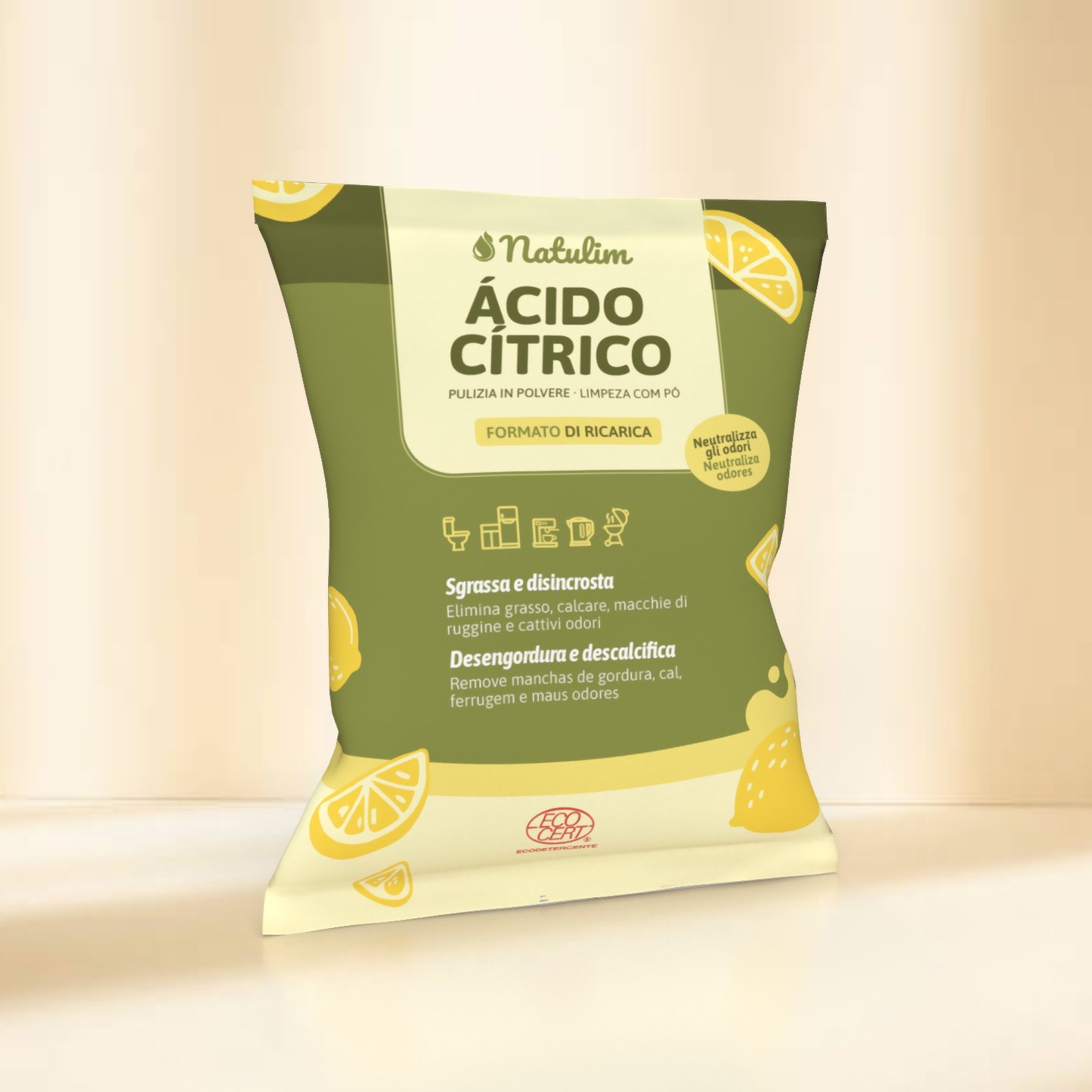Recarga Ácido Cítrico - 500gr Natulim PT