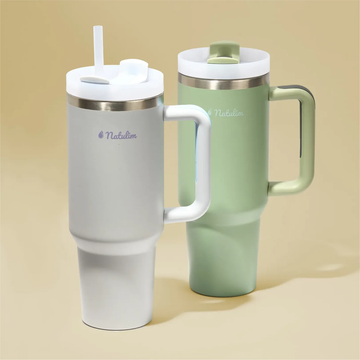 Copo térmico - Aço inoxidável 1L Natulim PT