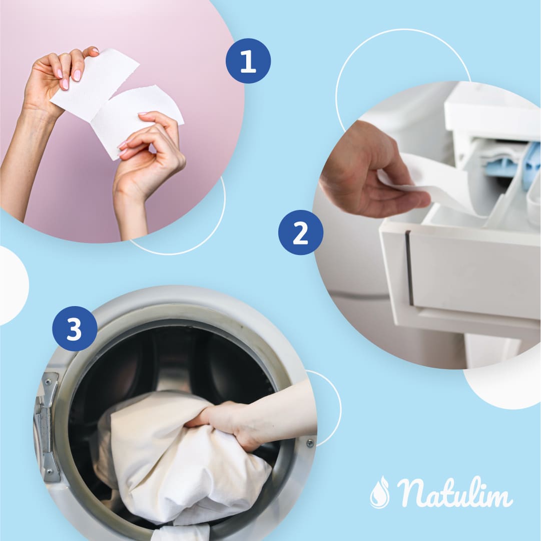 Pack Anual Eco-Tiras de lavar Natulim para bebés - 360 lavagens
