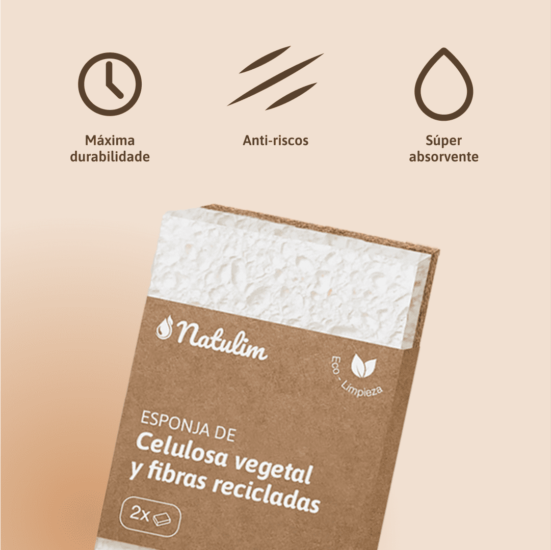 Pack de Esponjas Ecológicas Natulim PT