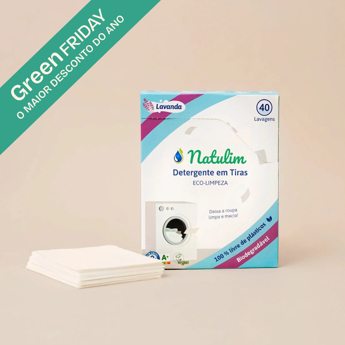 Eco-Tiras de lavar Natulim - 40 lavagens Natulim PT