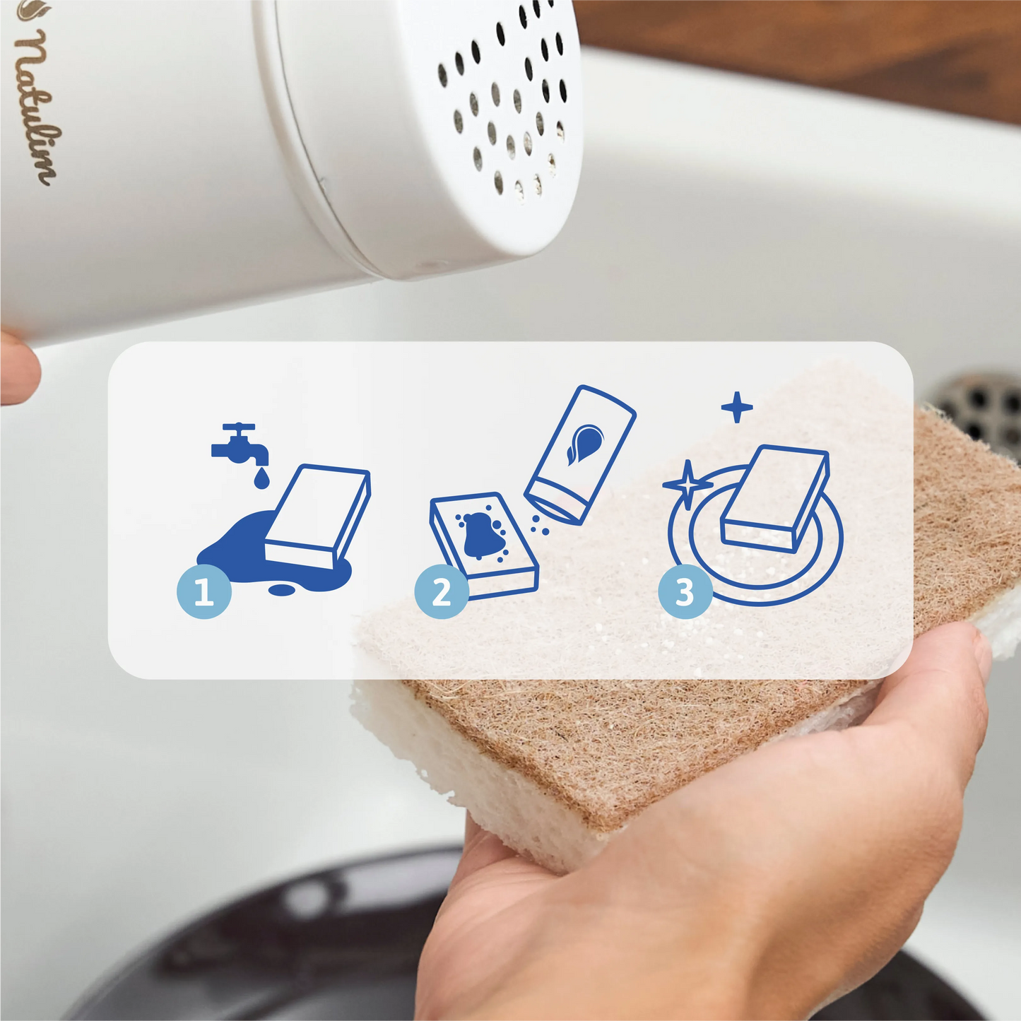 Pack Lava loiça manual Natulim PT