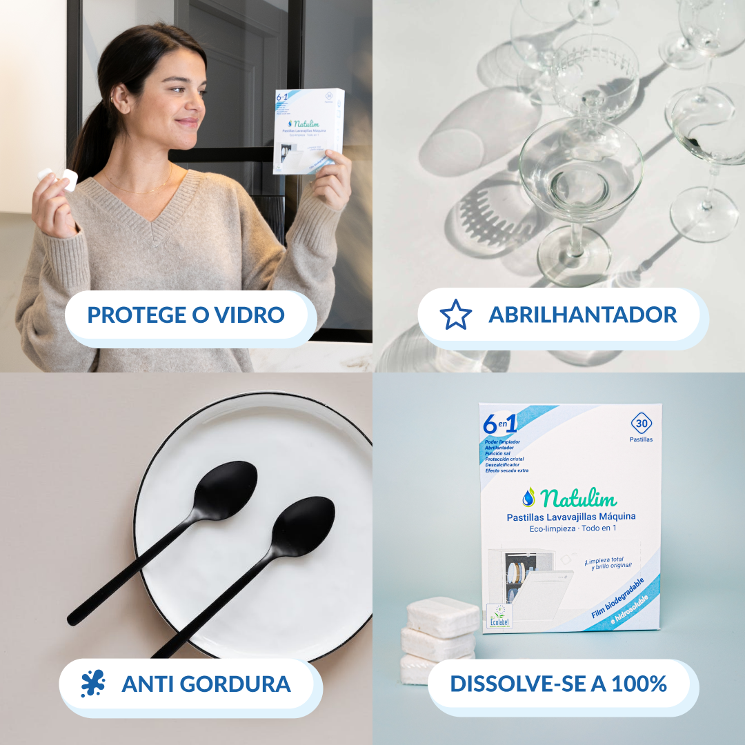 Eco Pastilhas Detergente 6 em 1 Natulim PT