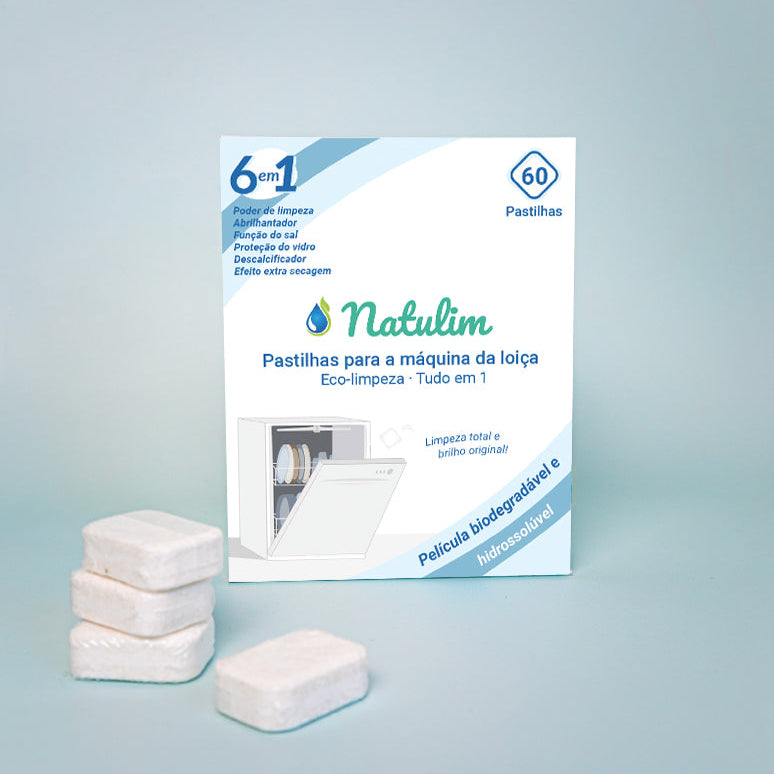Eco Pastilhas Detergente 6 em 1 Natulim PT