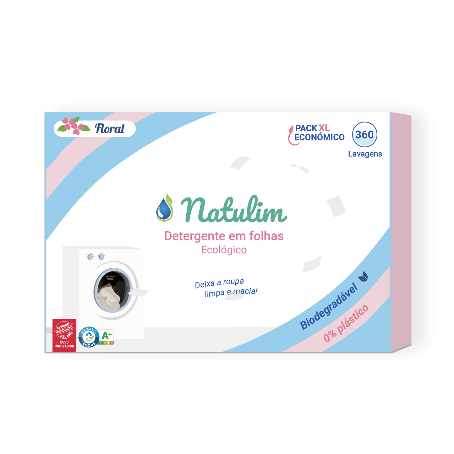 Pack Anual Eco-Tiras de lavar Natulim - 360 lavagens Natulim PT