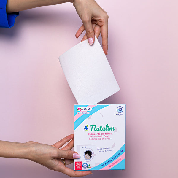 Eco-Tiras de lavar Natulim - 40 lavagens