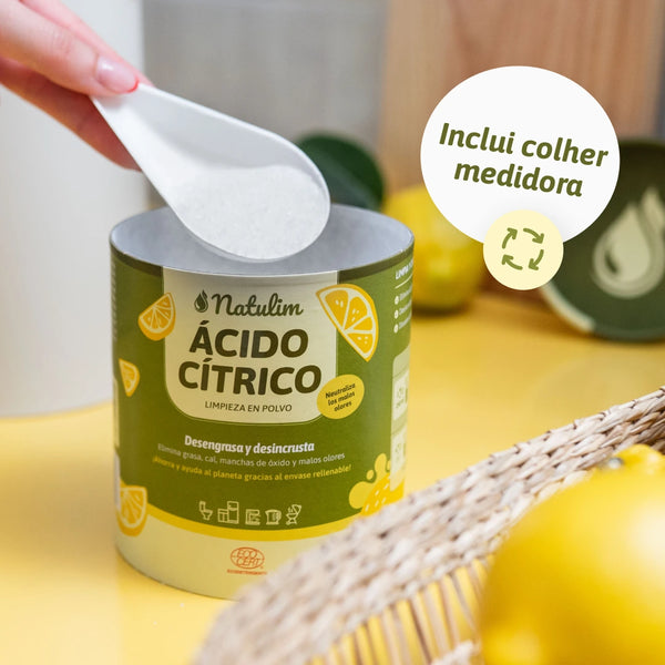 Ácido cítrico - Produto de limpeza versátil