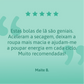 Bolas de Secagem