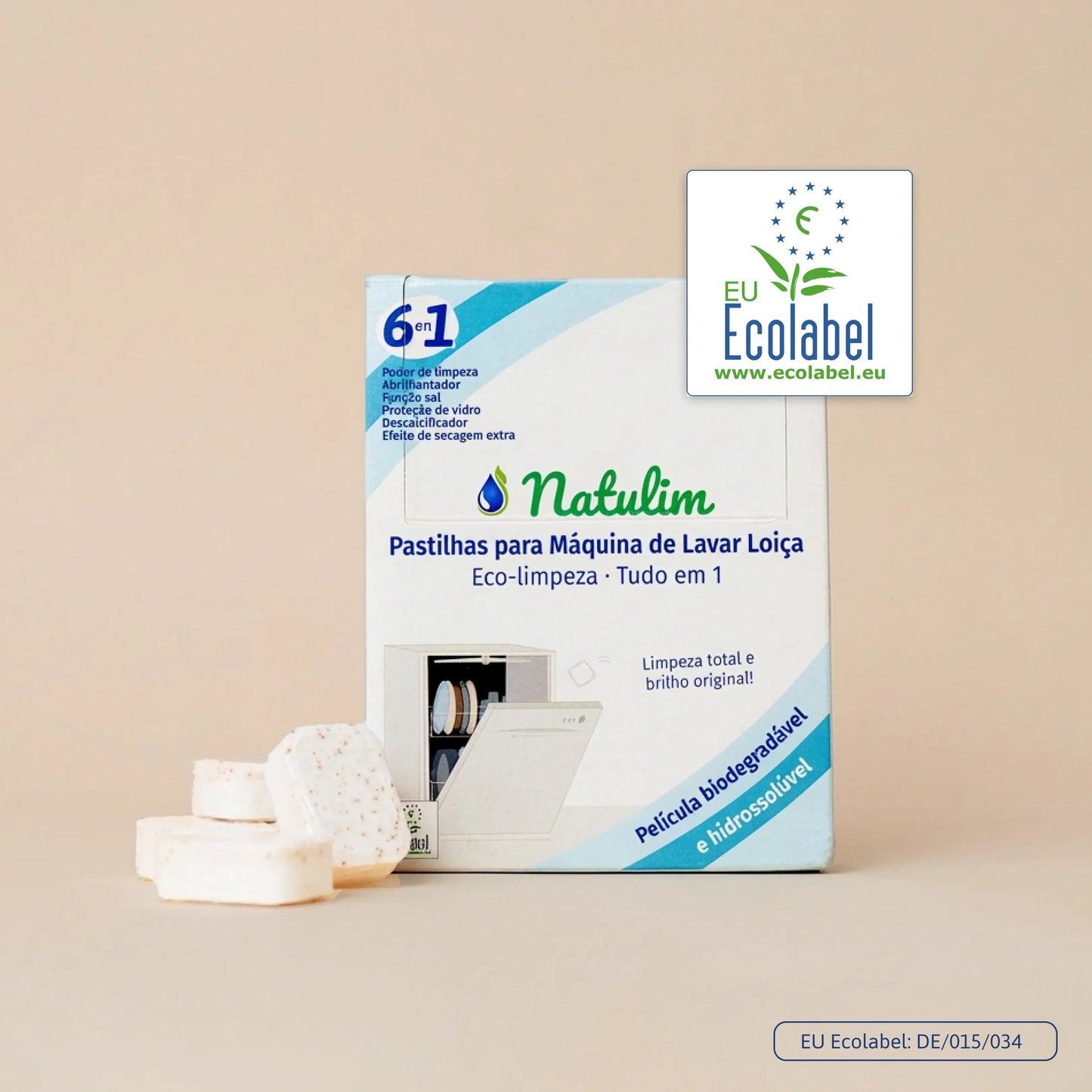 Eco Pastilhas Detergente 6 em 1 Natulim PT