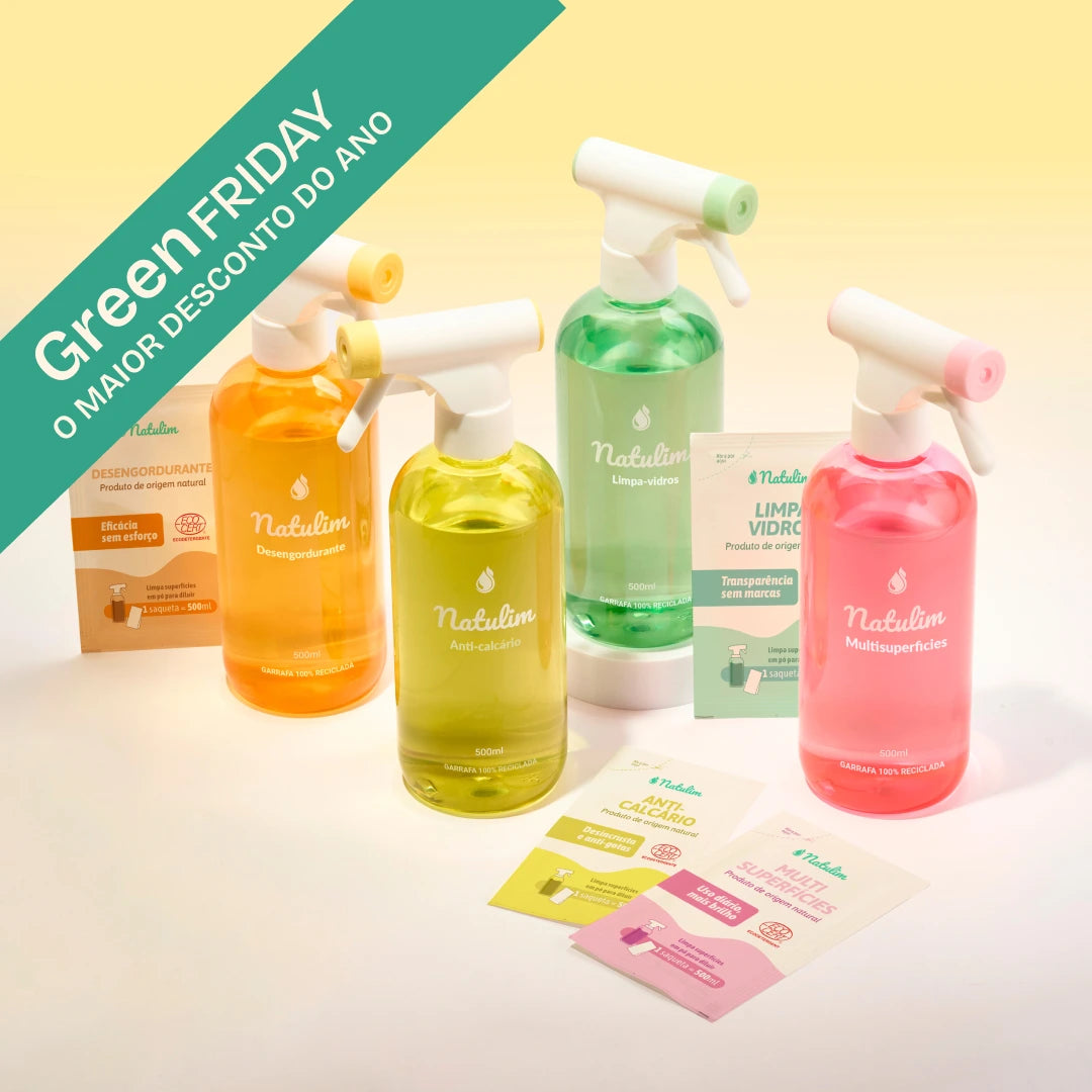 Pack 4 Produtos essenciais para o lar Natulim PT