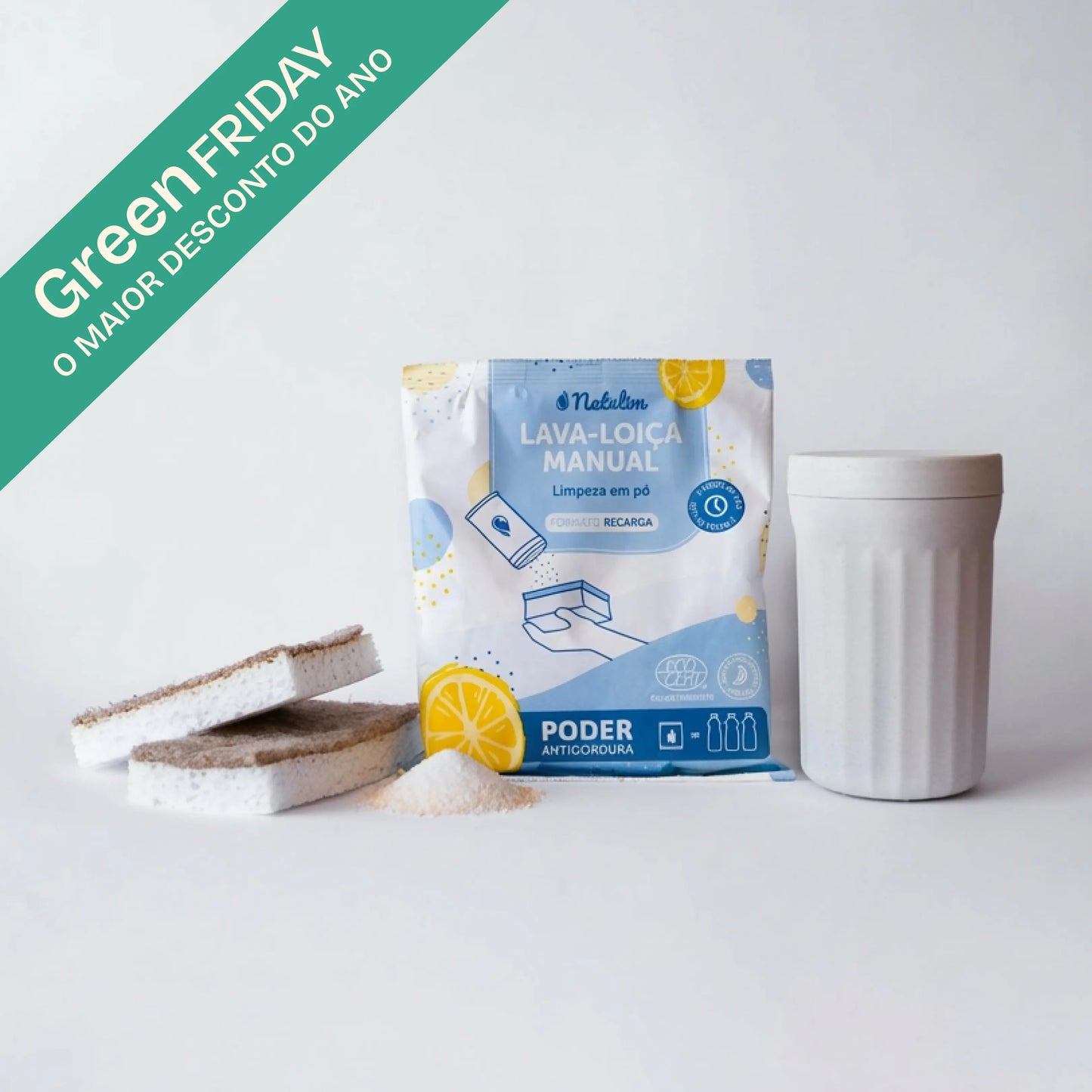 Pack Lava loiça manual Natulim PT