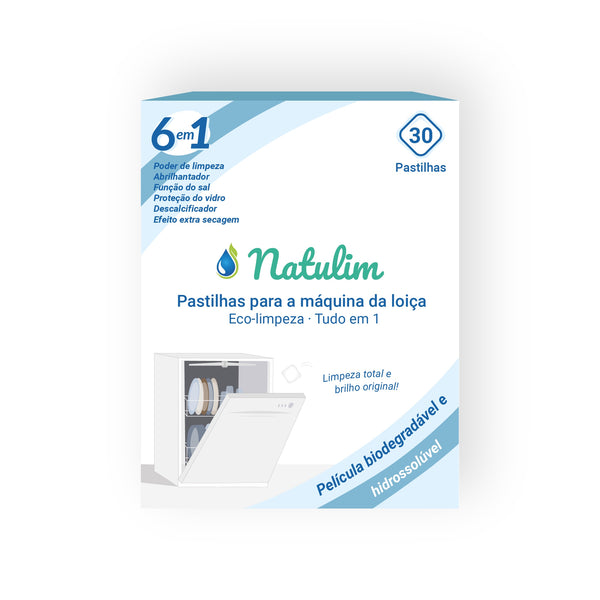 Eco Pastilhas Detergente 6 em 1