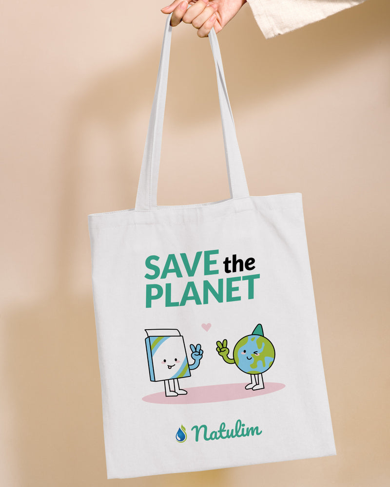 Totebag Natulim — para levares a consciência ambiental contigo